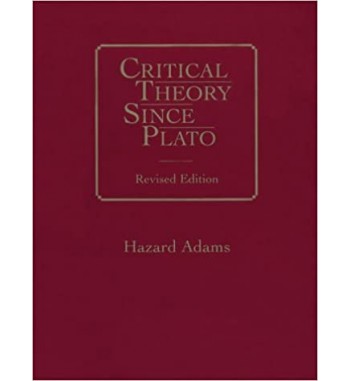 CRITICAL THEORY SINCE PLATO